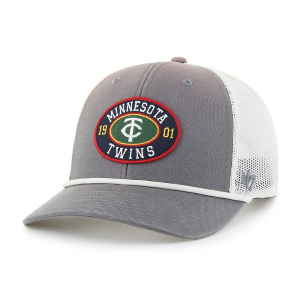 Minnesota Twins '47 Tide Sweep Rope Trucker Adjustable Hat - MLB Hats
