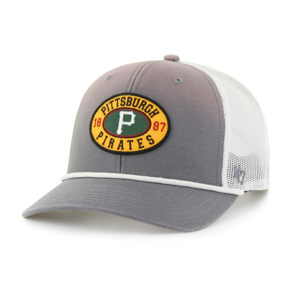 Pittsburgh Pirates '47 Tide Sweep Rope Trucker Adjustable Hat - MLB Hats