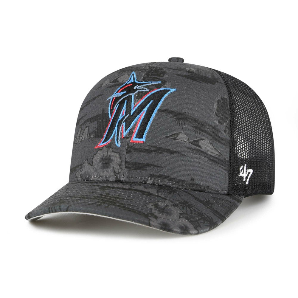 '47 Miami Marlins Fiji Trucker Adjustable Hat - MLB Hats