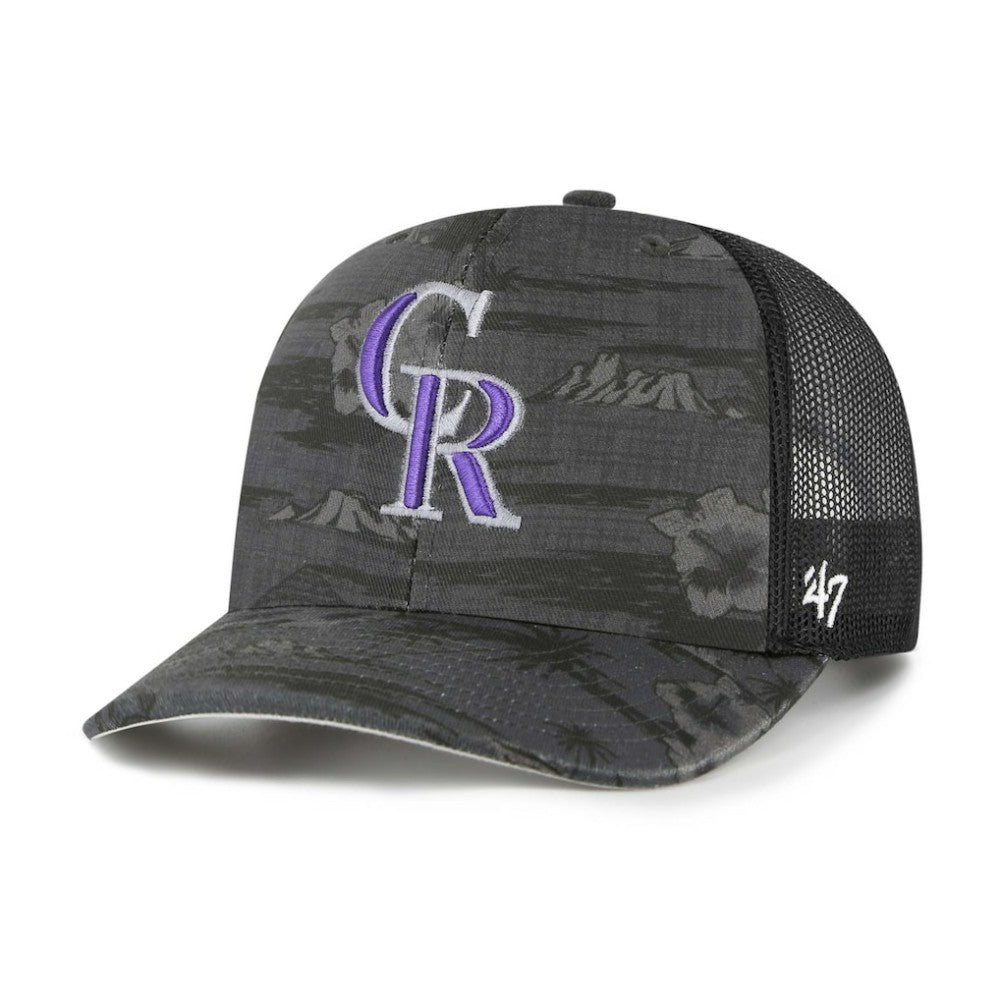 '47 Colorado Rockies Fiji Trucker Adjustable Hat - MLB Hats