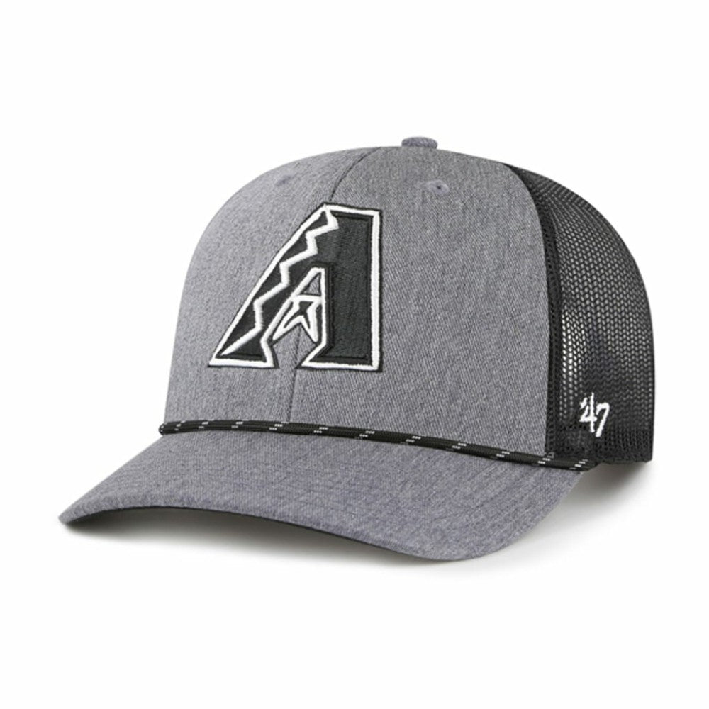 Arizona Diamondbacks '47 Carbon Rope Trucker Adjustable Hat - MLB Hats