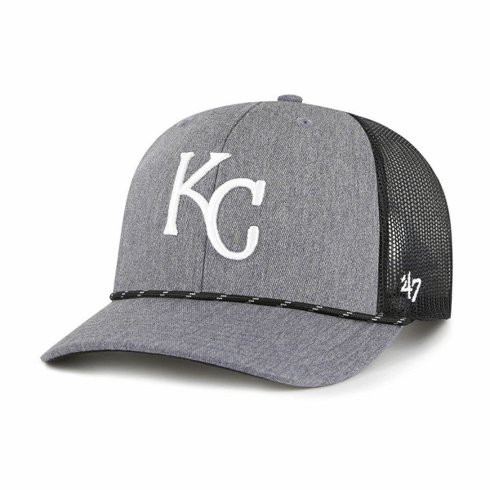 Kansas City Royals '47 Carbon Rope Trucker Adjustable Hat - MLB Hats