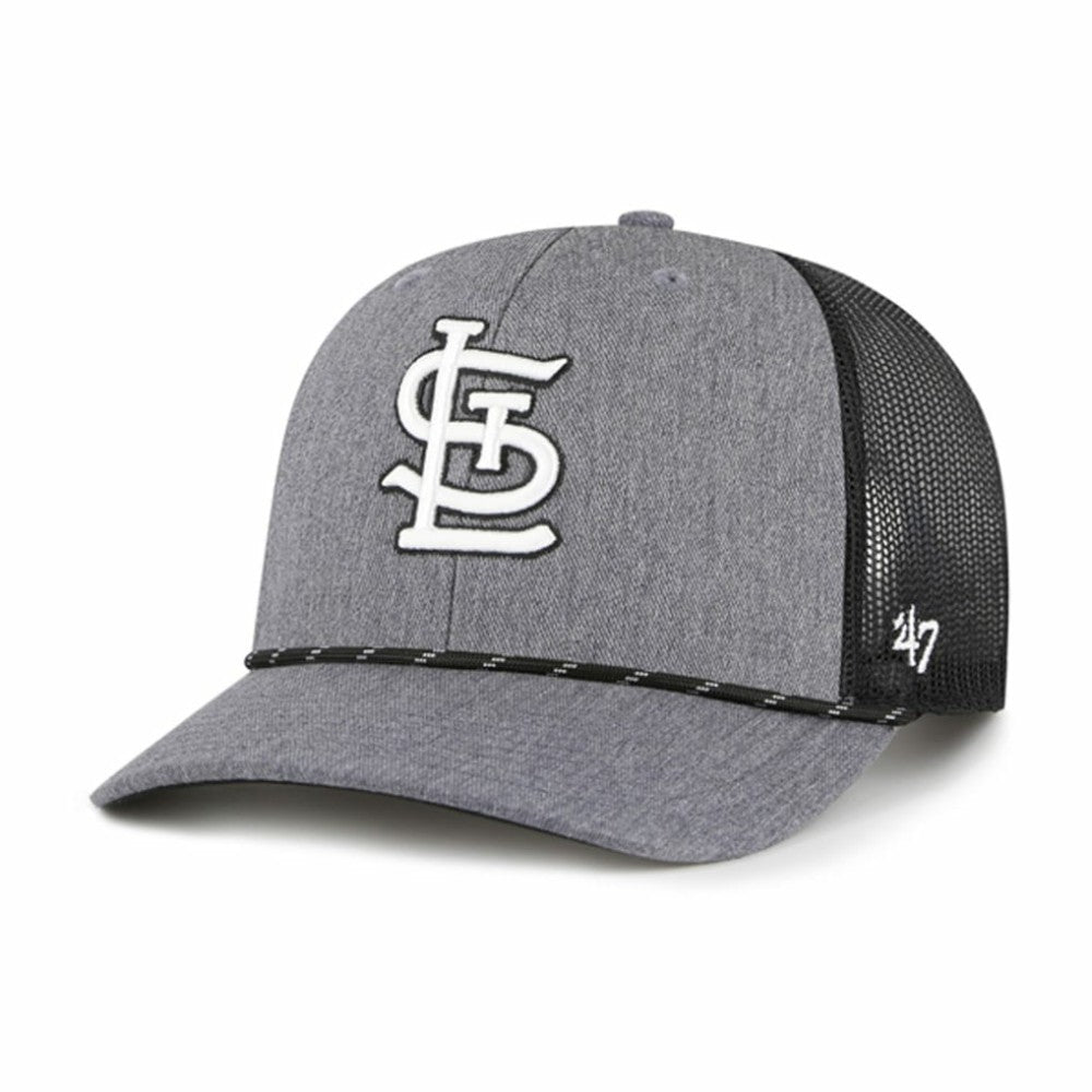 St. Louis Cardinals '47 Carbon Rope Trucker Adjustable Hat - MLB Hats