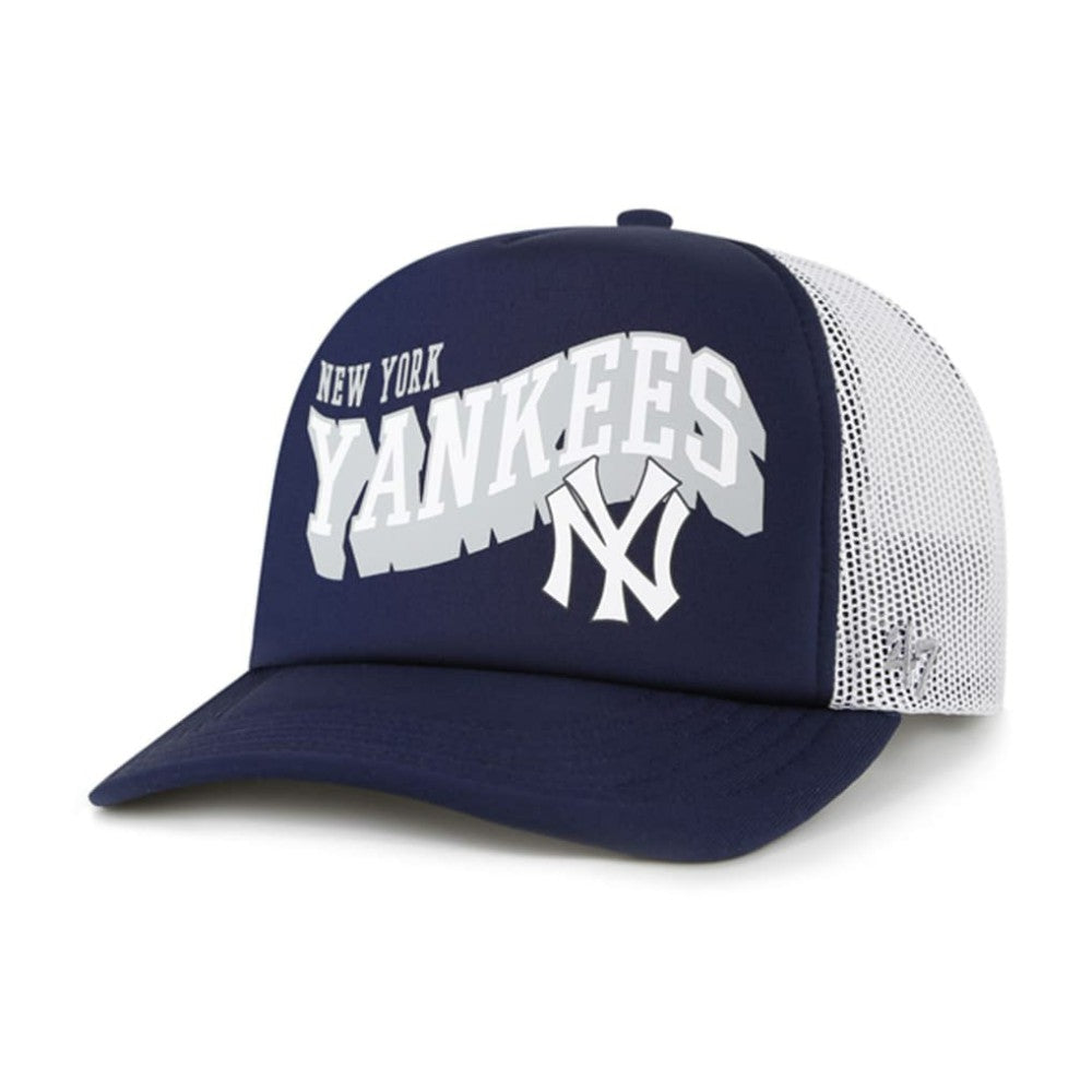 New York Yankees '47 Meander Foam Trucker Snapback Hat - MLB Hats