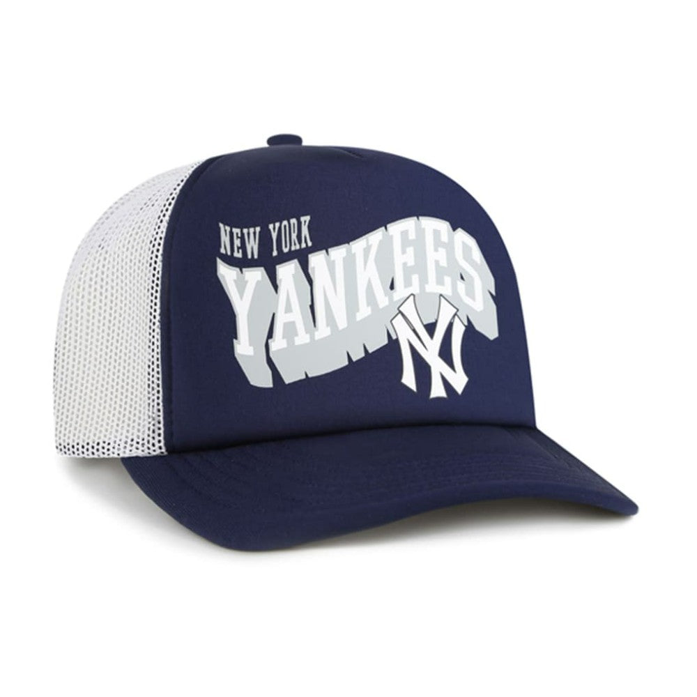 New York Yankees '47 Meander Foam Trucker Snapback Hat - MLB Hats