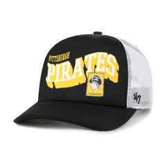 Pittsburgh Pirates '47 Meander Foam Trucker Snapback Hat - MLB Hats