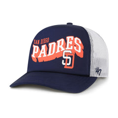 San Diego Padres '47 Meander Foam Trucker Snapback Hat - MLB Hats