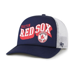 Boston Red Sox '47 Meander Foam Trucker Snapback Hat - MLB Hats