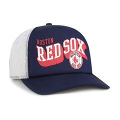 Boston Red Sox '47 Meander Foam Trucker Snapback Hat - MLB Hats