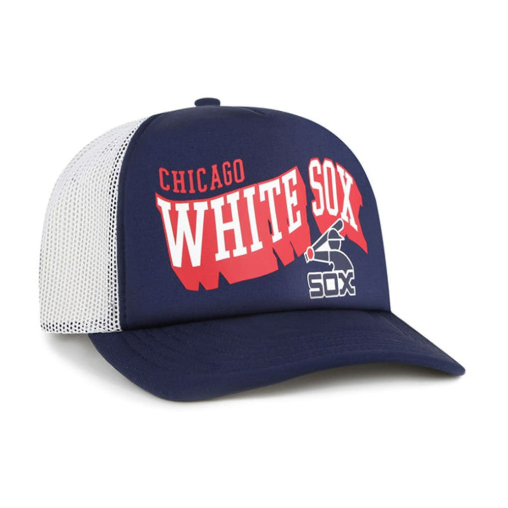 Chicago White Sox '47 Meander Foam Trucker Snapback Hat - MLB Hats