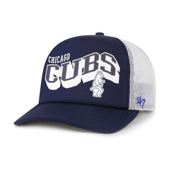 Chicago Cubs '47 Meander Foam Trucker Snapback Hat - MLB Hats