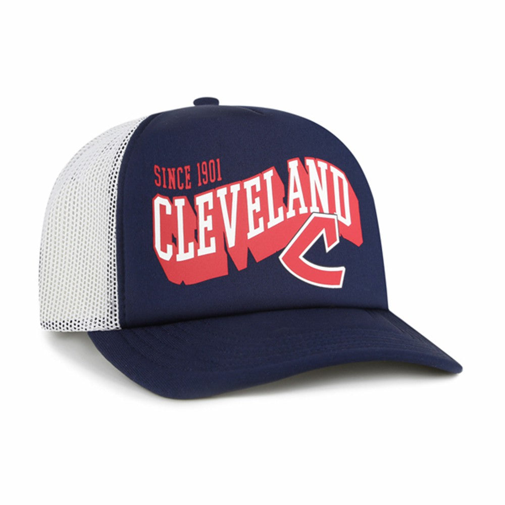 Cleveland Guardians '47 Meander Foam Trucker Snapback Hat - MLB Hats