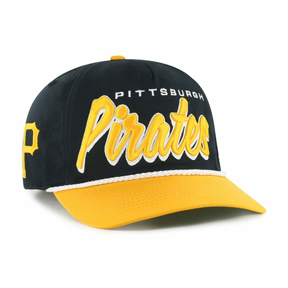 Pittsburgh Pirates '47 Dropshadow Rope Hitch Adjustable Hat - MLB Hats