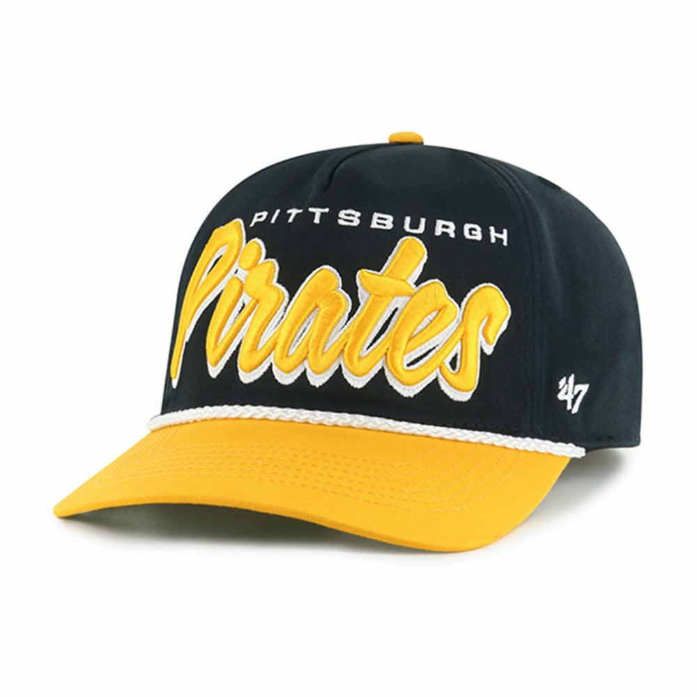 Pittsburgh Pirates '47 Dropshadow Rope Hitch Adjustable Hat - MLB Hats