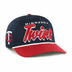 Minnesota Twins '47 Dropshadow Rope Hitch Adjustable Hat - MLB Hats