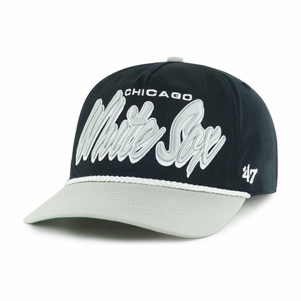 Chicago White Sox '47 Dropshadow Rope Hitch Adjustable Hat - MLB Hats
