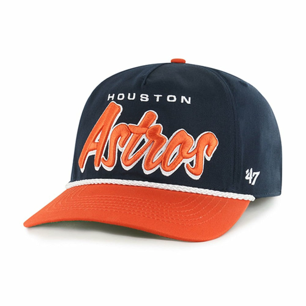Houston Astros '47 Dropshadow Rope Hitch Adjustable Hat - MLB Hats