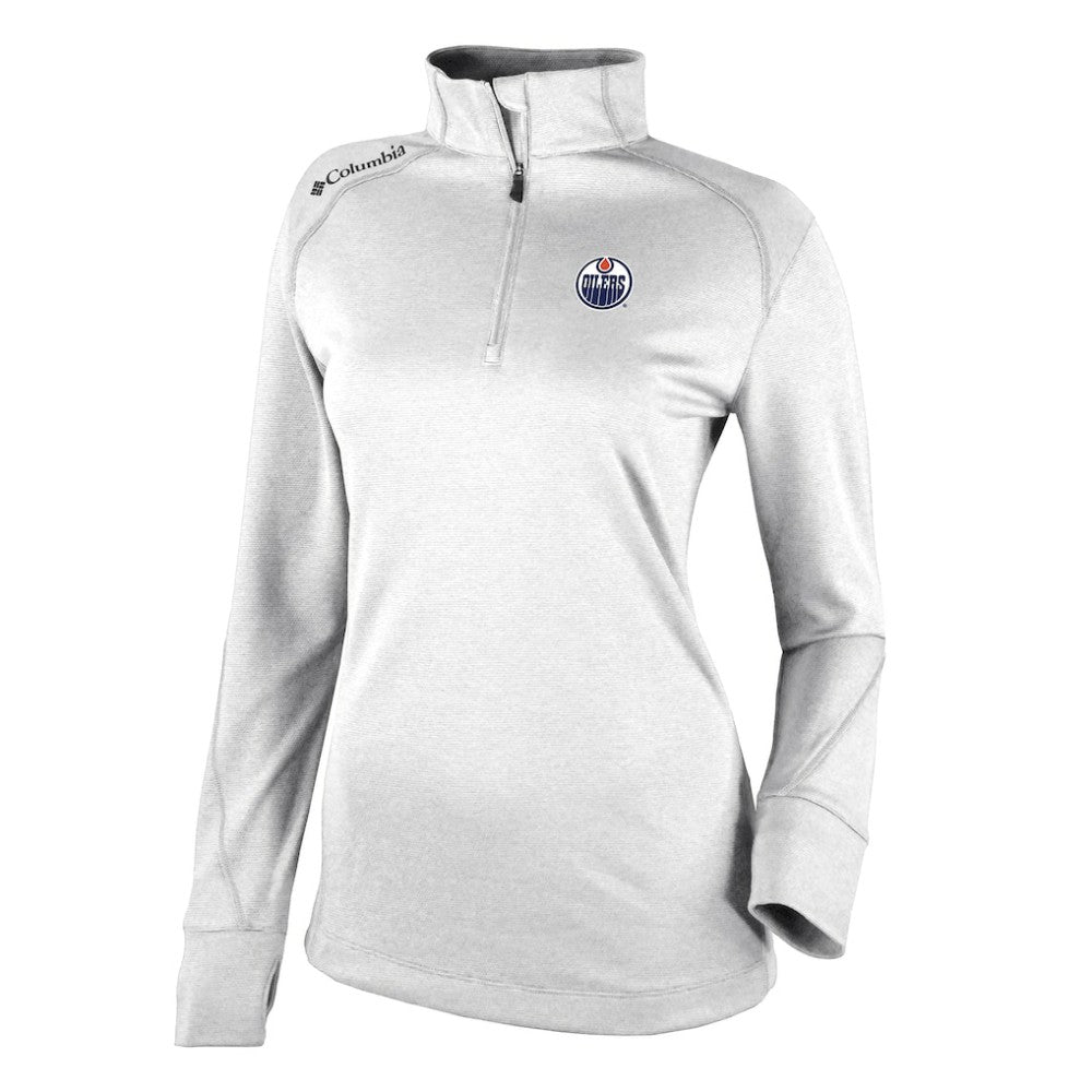 Edmonton Oilers Columbia Women's Omni-Wick Shotgun 2.0 Quarter-Zip Pullover Top -  NHL Pullover