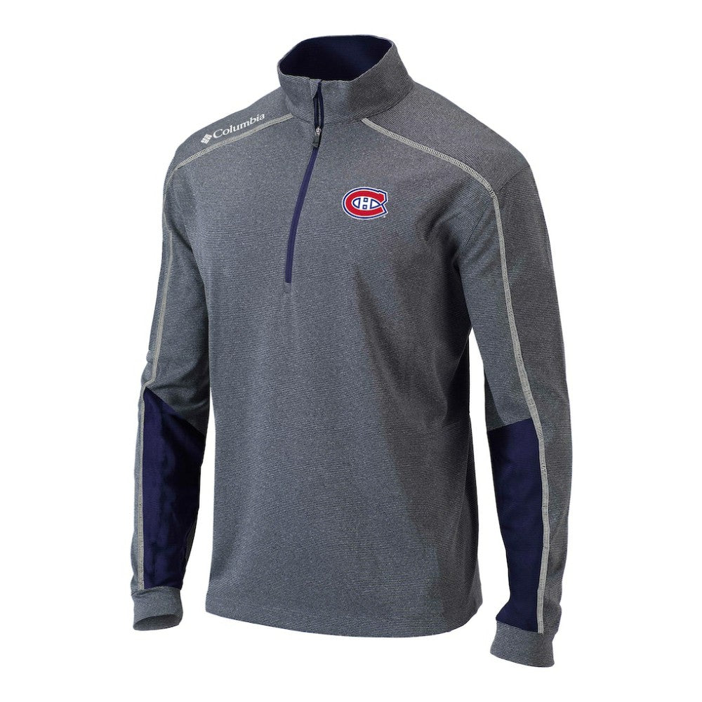 Montreal Canadiens Columbia Omni-Wick Shotgun 2.0 Quarter-Zip Pullover Top -  NHL Pullover