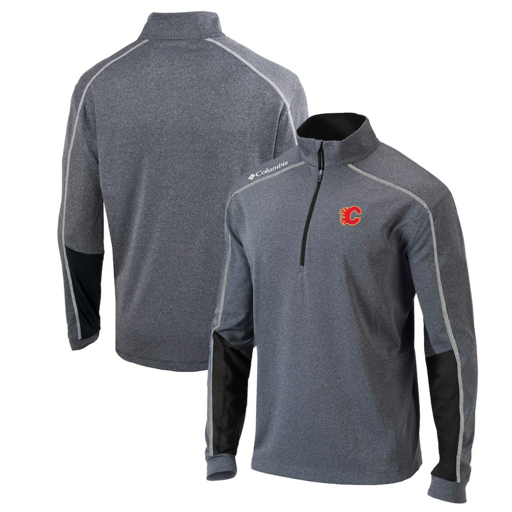 Calgary Flames Columbia Omni-Wick Shotgun 2.0 Quarter-Zip Pullover Top -  NHL Pullover