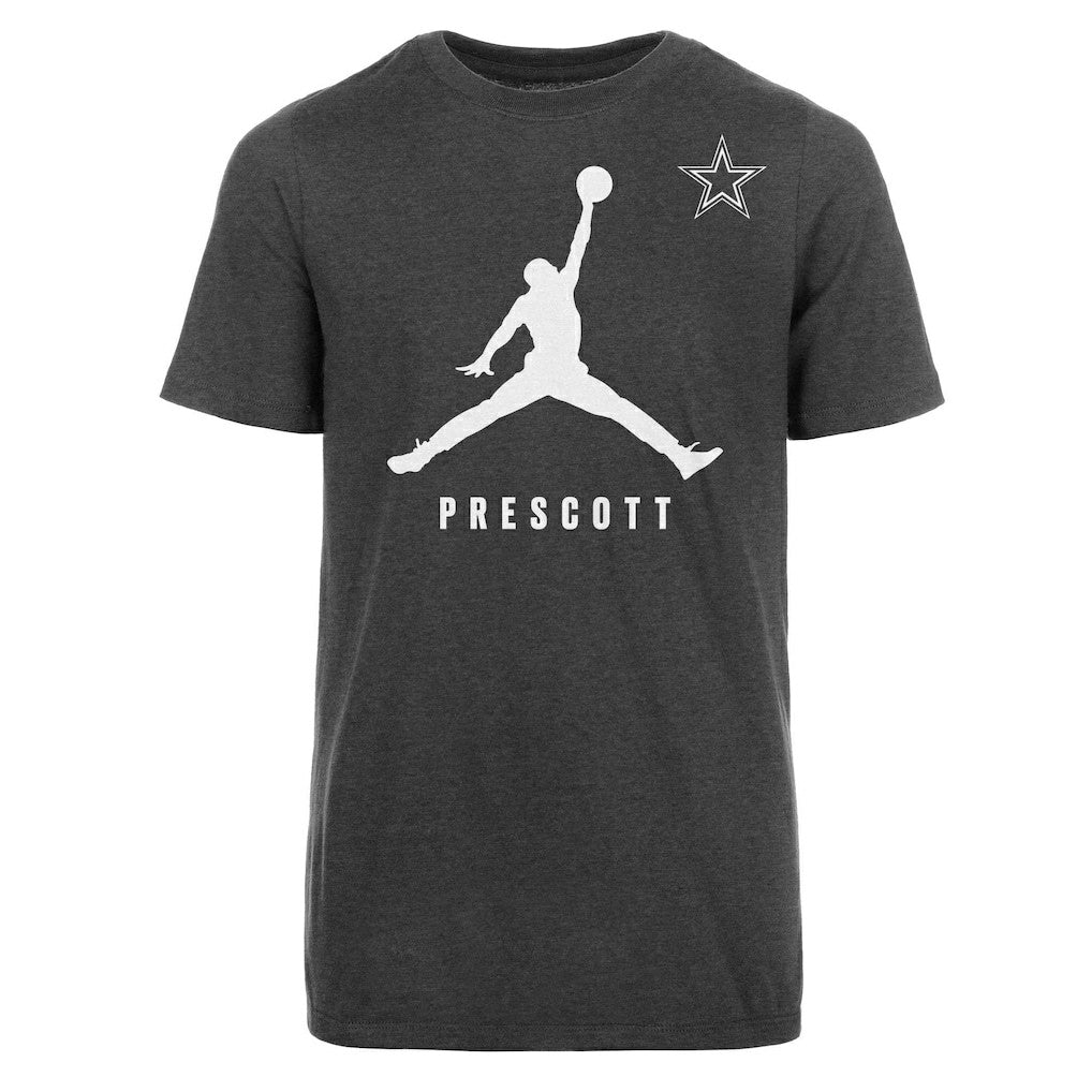 Dallas Cowboys Dak Prescott  Jordan Brand Youth Lockup Player Name T-Shirt | NFL Near me