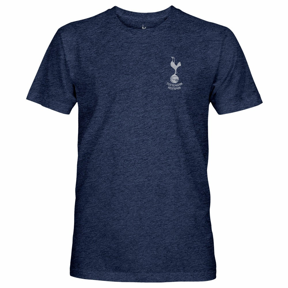 Tottenham Hotspur 1863FC Left Mono Badge Vintage Tri-Blend T-Shirt