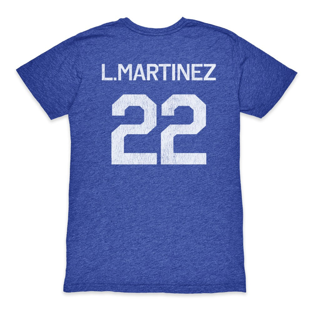 Lautaro Martinez Argentina National Team 1863FC Retro Player Tri-Blend T-Shirt