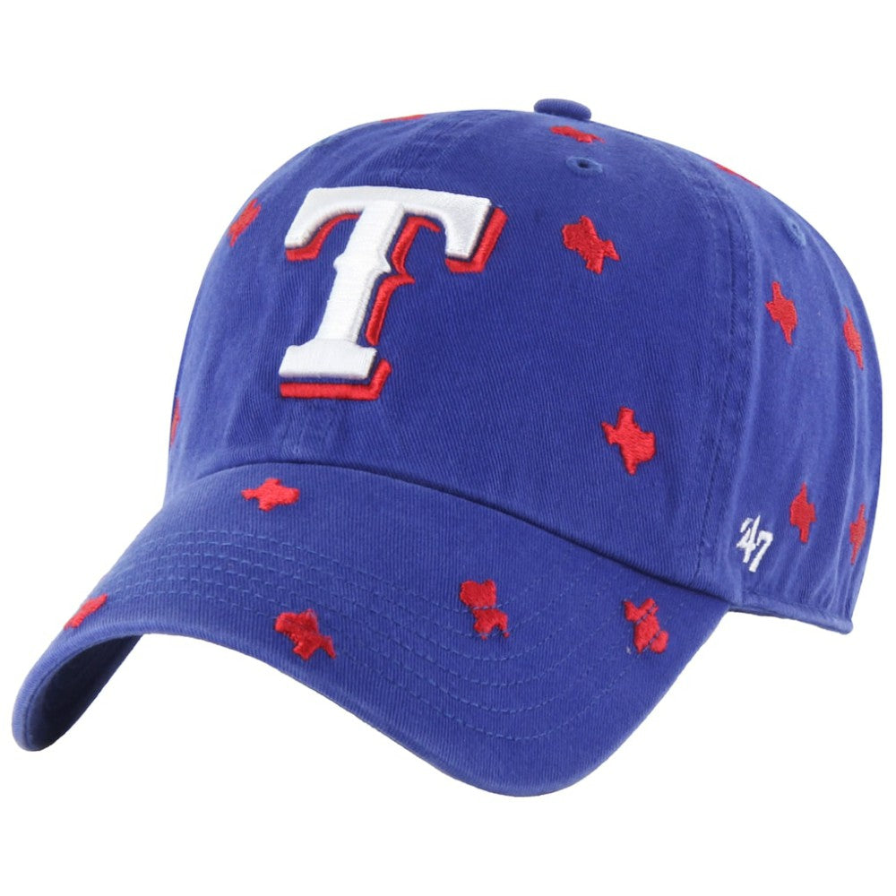Texas Rangers '47 Women's Confetti Clean Up Adjustable Hat - MLB Hats