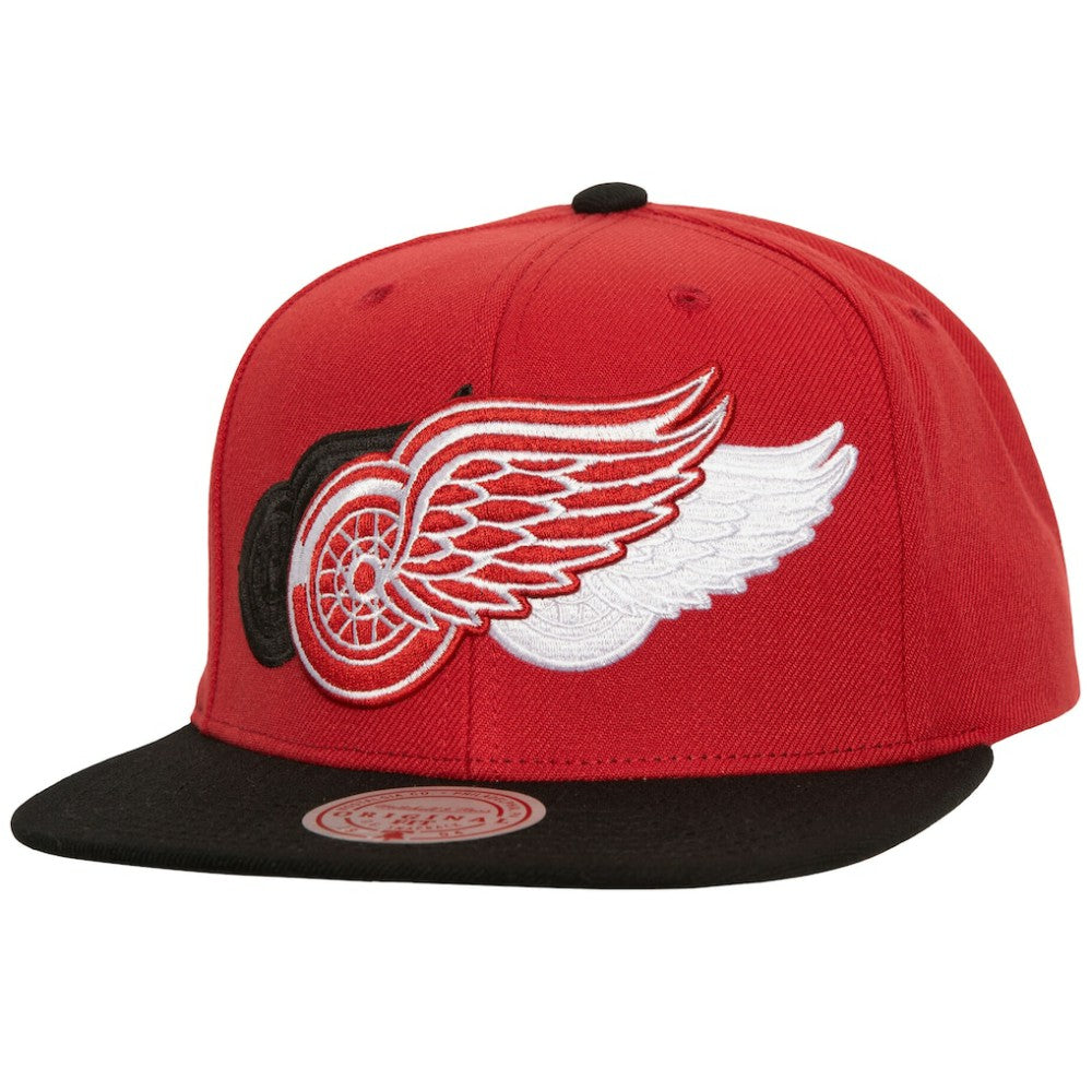Detroit Red Wings Mitchell & Ness Soul Triple Up Snapback Hat -  NHL Hats