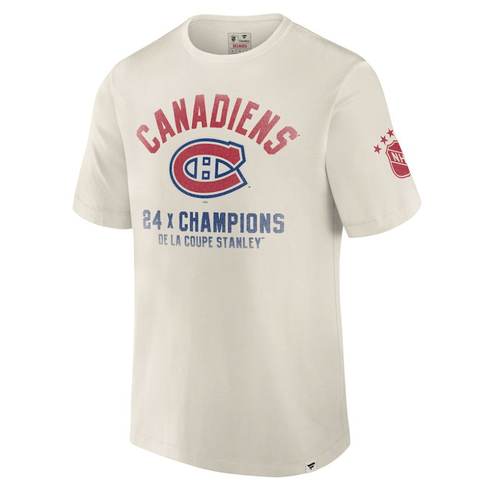 Montreal Canadiens Fanatics Decades Collection Timeless T-Shirt -  NHL T-shirts