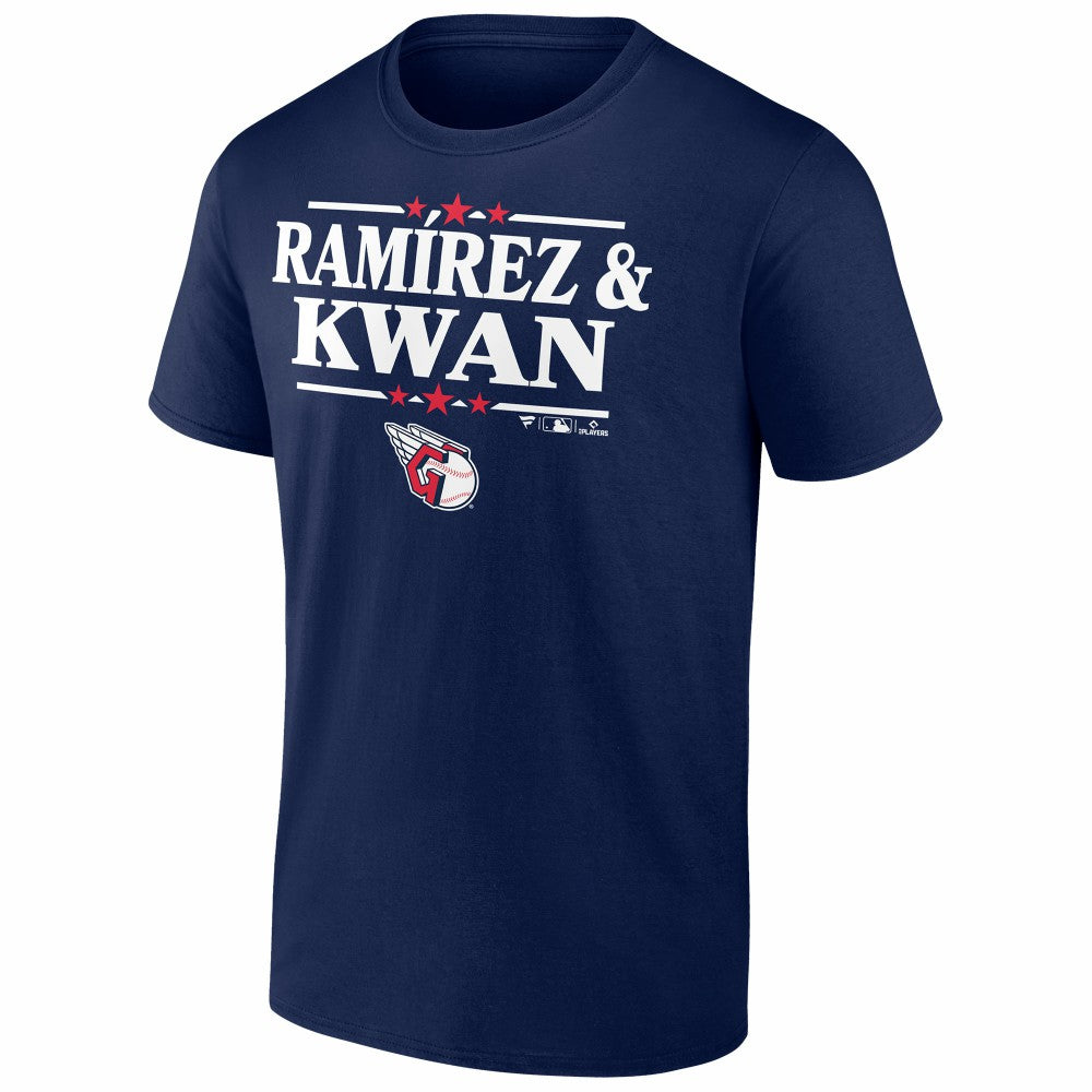 Jose Ramirez & Steven Kwan Cleveland Guardians Election Player T-Shirt - MLB T-shirts