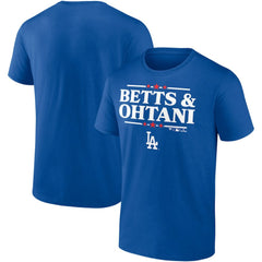 Mookie Betts & Shohei Ohtani Los Angeles Dodgers Election Player T-Shirt - MLB T-shirts