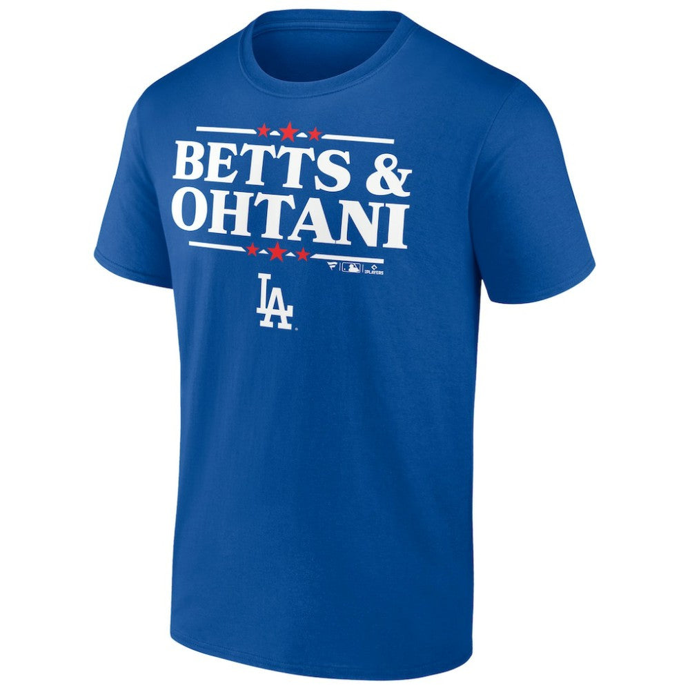Mookie Betts & Shohei Ohtani Los Angeles Dodgers Election Player T-Shirt - MLB T-shirts