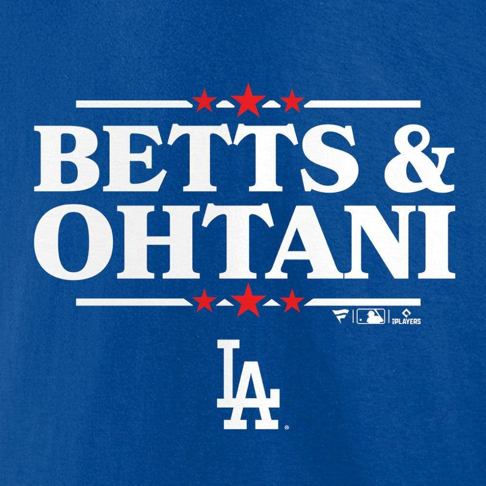 Mookie Betts & Shohei Ohtani Los Angeles Dodgers Election Player T-Shirt - MLB T-shirts