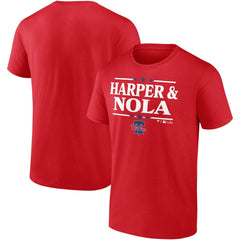 Aaron Nola & Bryce Harper Philadelphia Phillies Election Team T-Shirt - MLB T-shirts