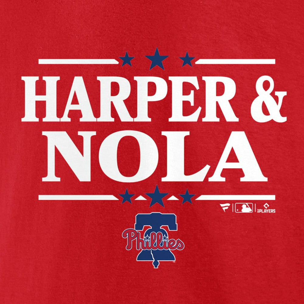 Aaron Nola & Bryce Harper Philadelphia Phillies Election Team T-Shirt - MLB T-shirts
