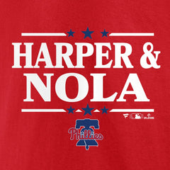 Aaron Nola & Bryce Harper Philadelphia Phillies Election Team T-Shirt - MLB T-shirts