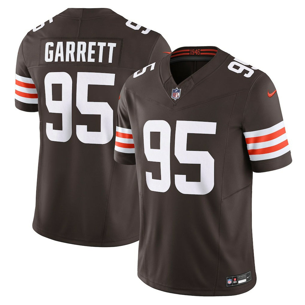 Cleveland Browns Myles Garrett  Team Vapor F.U.S.E. Limited Jersey | NFL Outlet