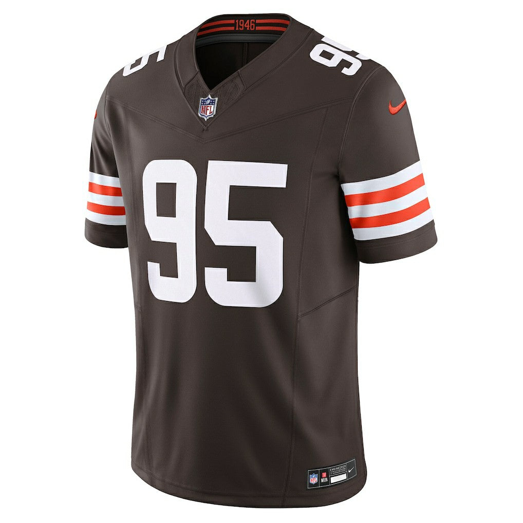 Cleveland Browns Myles Garrett  Team Vapor F.U.S.E. Limited Jersey | NFL Outlet