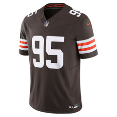 Cleveland Browns Myles Garrett  Team Vapor F.U.S.E. Limited Jersey | NFL Outlet