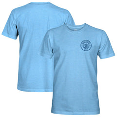 Manchester City 1863FC Mono Badge Retro Tri-Blend T-Shirt