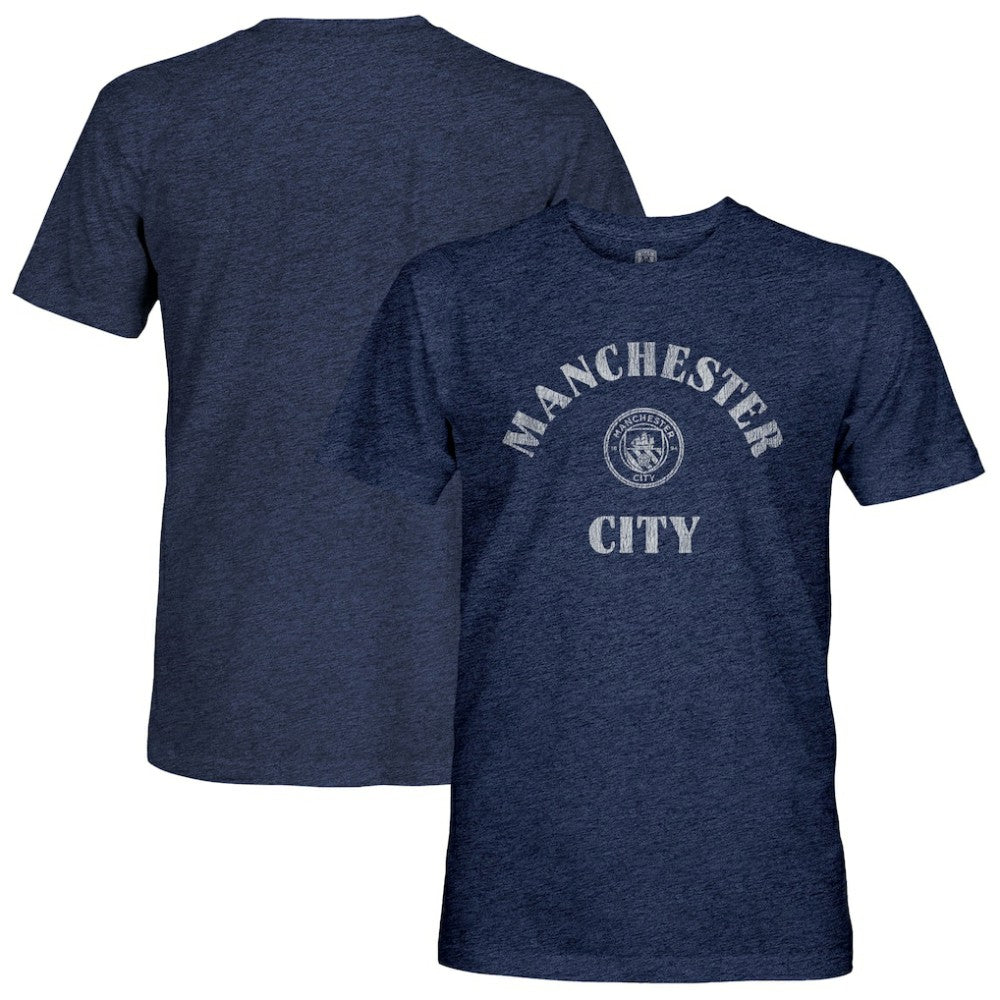 Manchester City 1863FC Team Arch Retro Tri-Blend T-Shirt