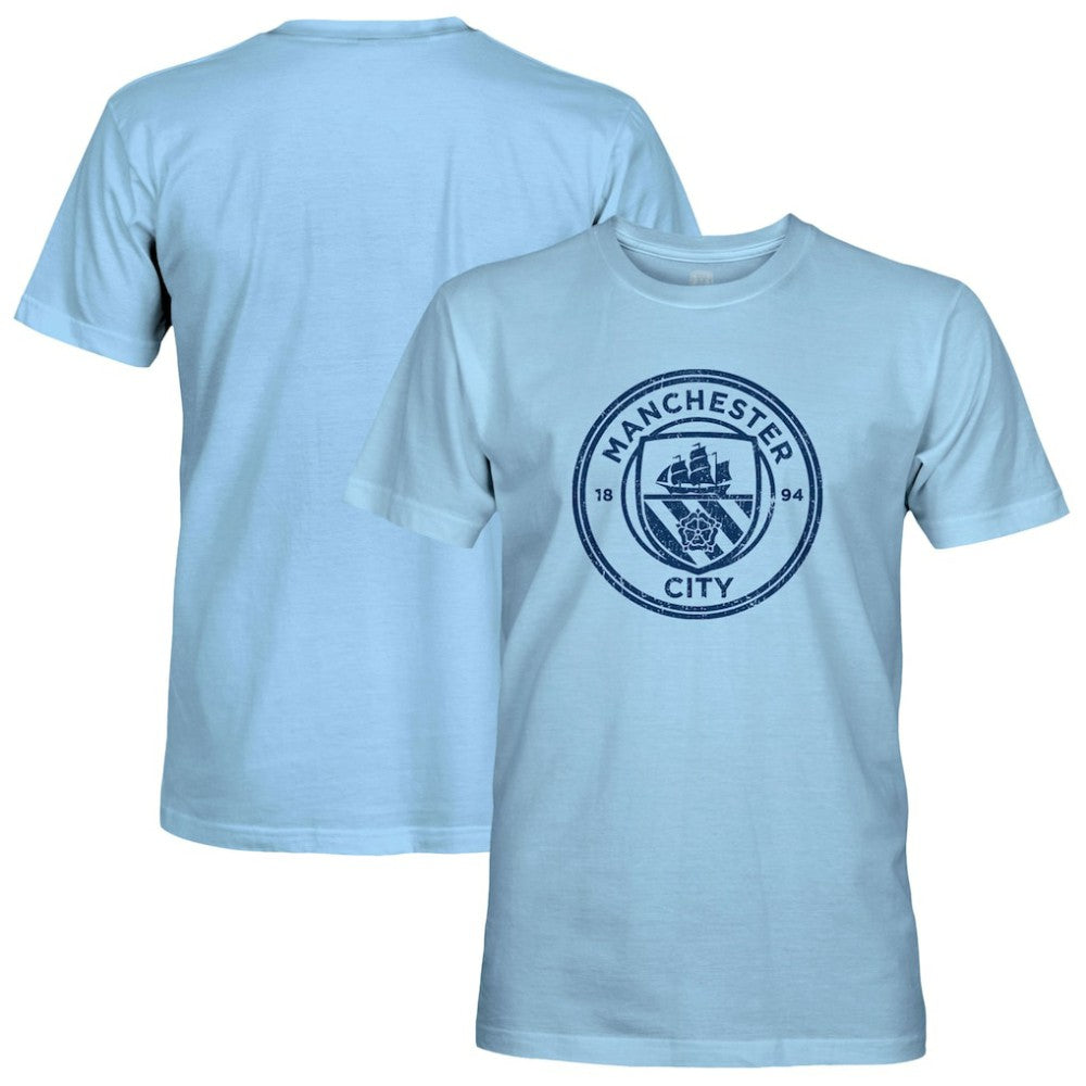 Manchester City 1863FC Mono Badge T-Shirt