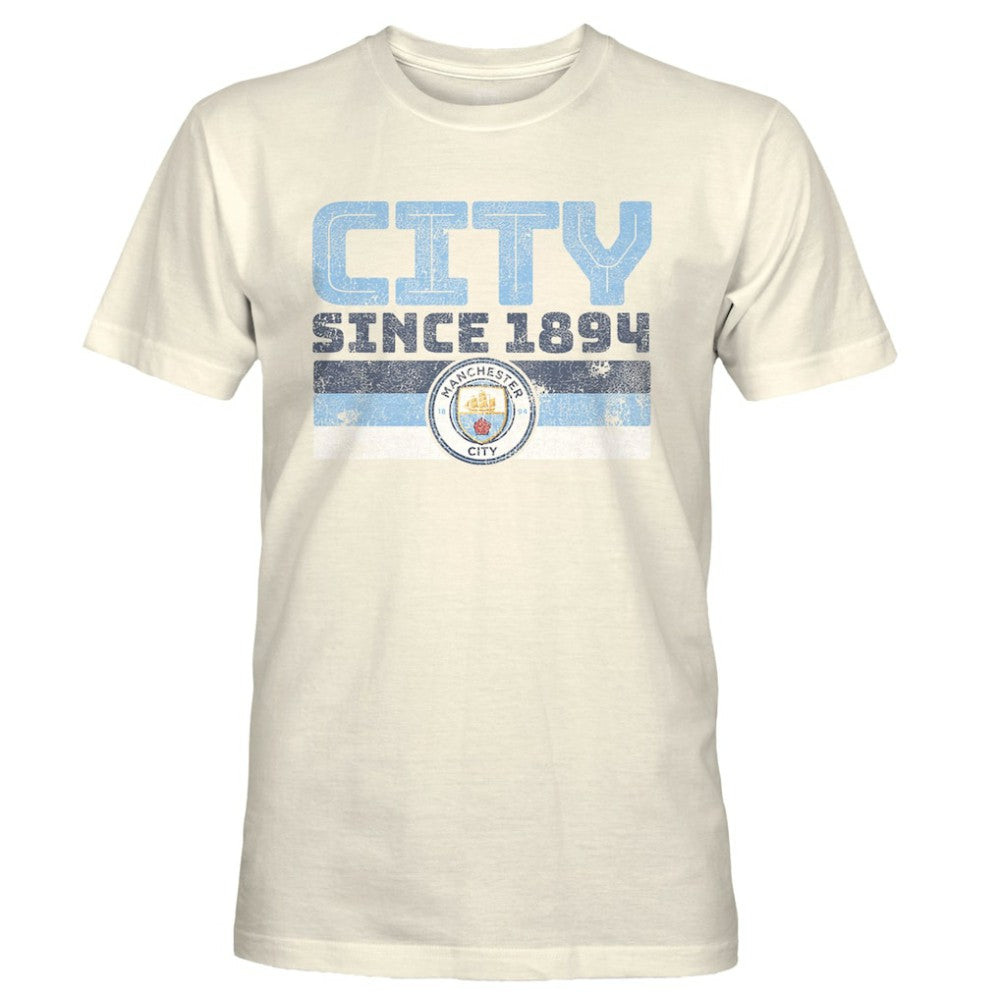 Manchester City 1863FC Retro Stripes T-Shirt