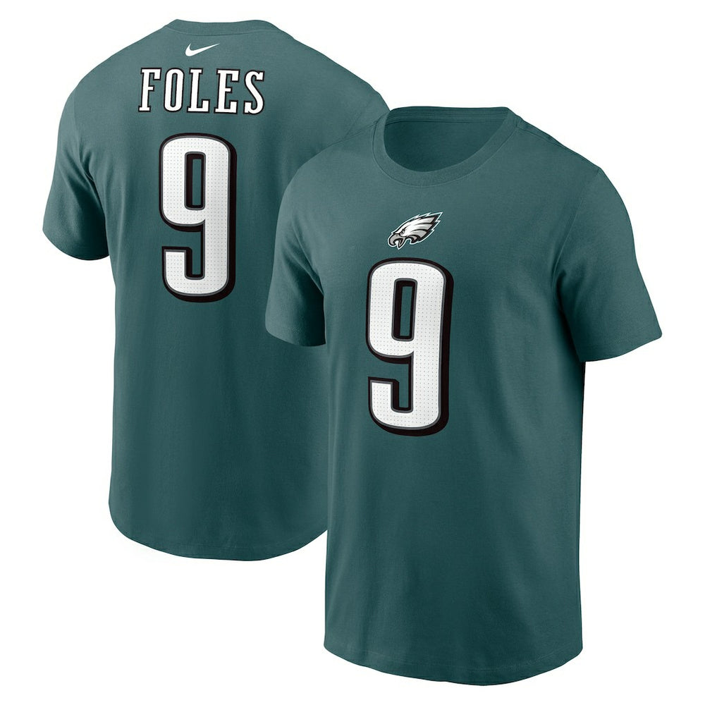 Philadelphia Eagles Nick Foles  Retired Player Name & Number T-Shirt | NFL Sale