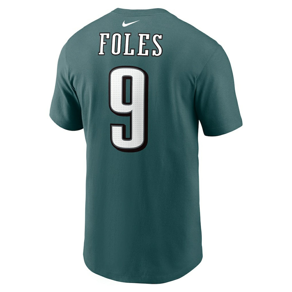 Philadelphia Eagles Nick Foles  Retired Player Name & Number T-Shirt | NFL Sale