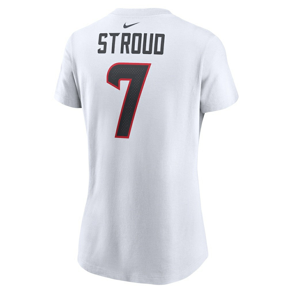 Houston Texans C.J. Stroud  Women's Player Name & Number T-Shirt | NFL Sale