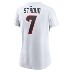 Houston Texans C.J. Stroud  Women's Player Name & Number T-Shirt | NFL Sale