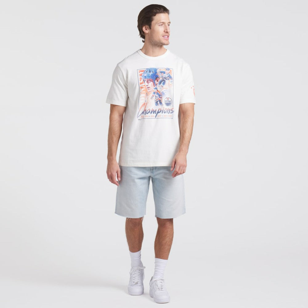 Edmonton Oilers Fanatics Decades Collection Timeless T-Shirt -  NHL T-shirts
