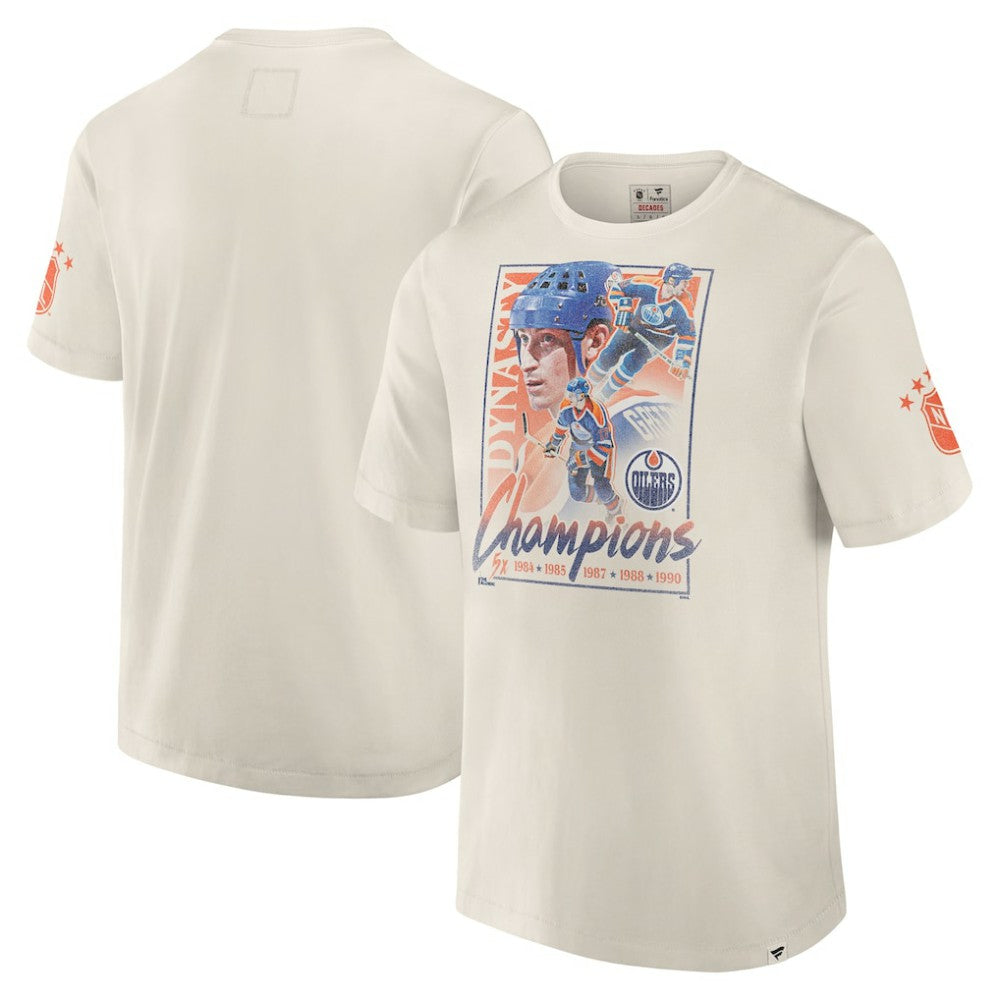 Edmonton Oilers Fanatics Decades Collection Timeless T-Shirt -  NHL T-shirts